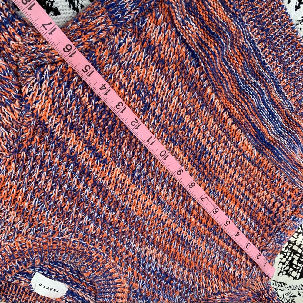 FRAY I.D Cropped Heavy Knit Pullover Sweater Size XS - Picture 4 of 6